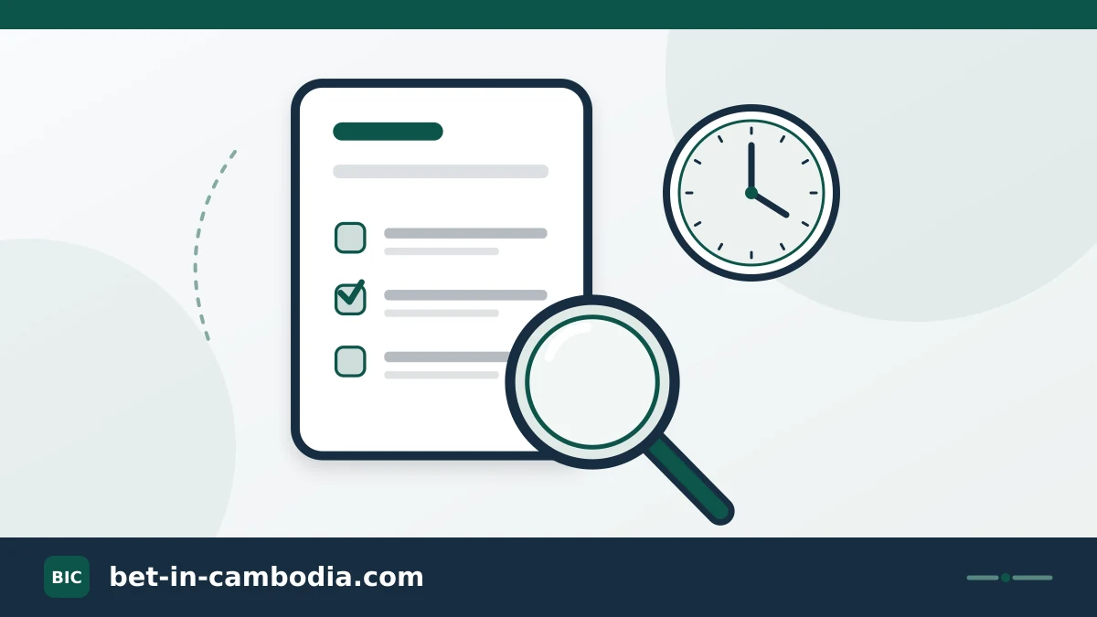 Document, magnifying glass and clock for reading conditions