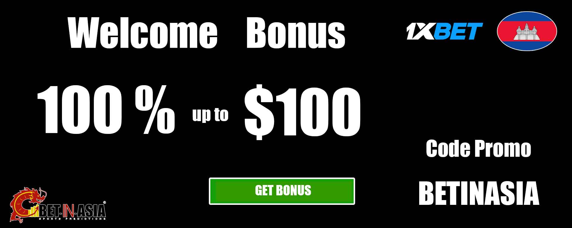 Take advantage of the 12BET KH Welcome Bonus to bet risk-free