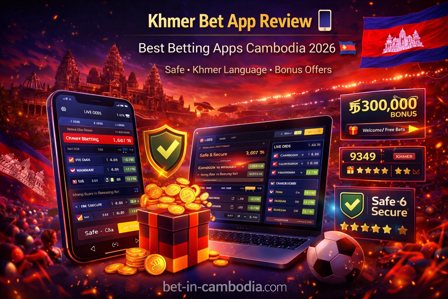 Khmer Bet App Review 📱 | Best Betting Apps Cambodia 2026 🇰🇭