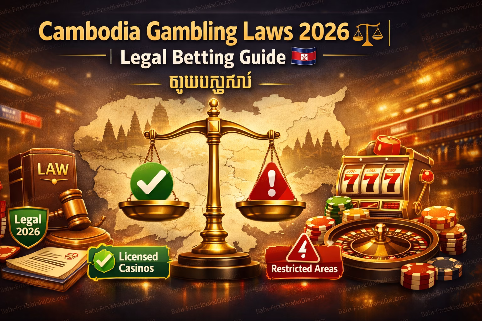 Cambodia Gambling Laws 2026 ⚖️ | Legal Betting Guide 🇰🇭 ច្បាប់ល្បែង