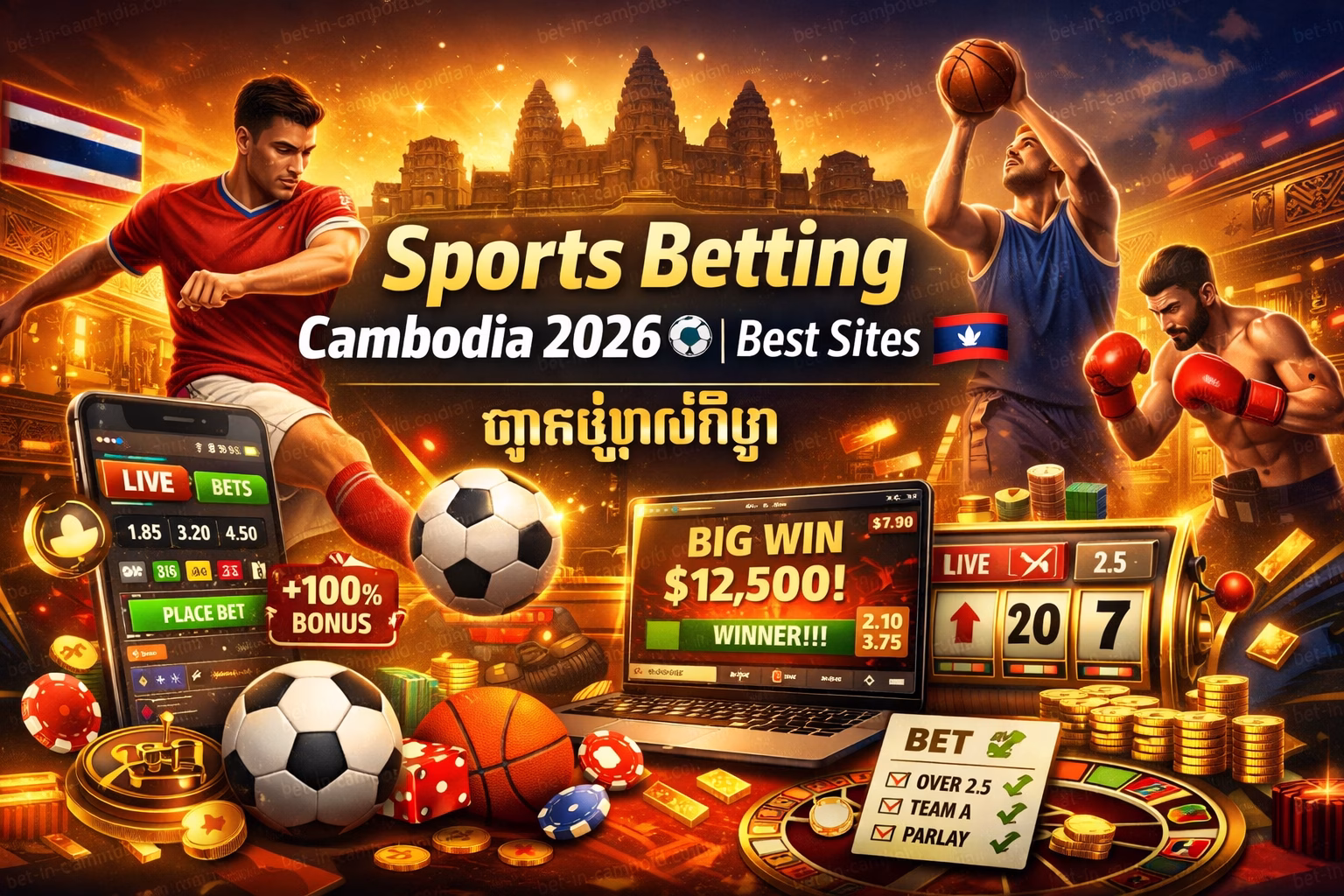 Sports Betting Cambodia 2026 Best Sites 🇰🇭 ការភ្នាល់កីឡា
