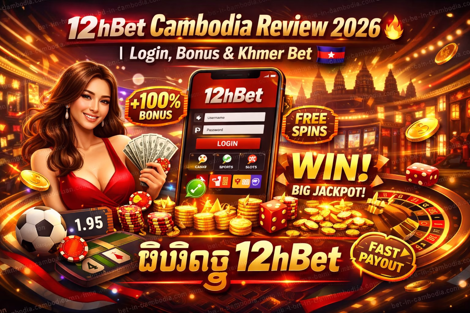 12hBet Cambodia Review 2026 Bonus & Betting Guide KH ពិនិត្យ 12hBet